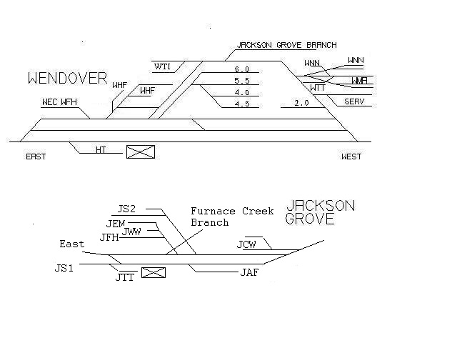 Wendover/Jackson Grove Yard maps